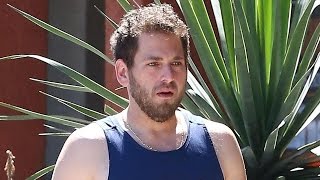 Jonah Hill Looks Trimmed Down While Heading for the Gym  Check Out His Slimmer Physique [upl. by Anica281]