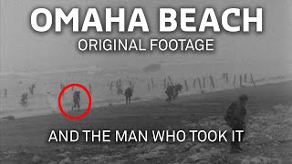 Omaha Beach  The DDay Cameraman Who Filmed Assault Waves on June 6 1944  WWII Then amp Now [upl. by Bethesda]