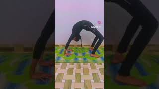 🌼✨backbending on elbows🌕💜 flexibility latest trending yoga backbends strength flexibleme [upl. by Kahler]