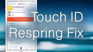 Touch ID Respring Fix [upl. by Azne415]