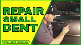 How To Repair Small Dent in Car Door [upl. by Rama]