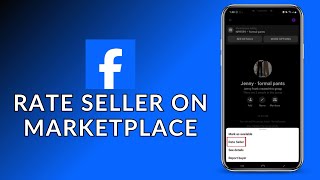 How to Rate Seller on Facebook Marketplace 2024 Quick amp Easy  Facebook [upl. by Eniar710]