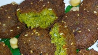 Arabian famous Dish Falafel Recipe Ramadan special अरबी फलाफिल [upl. by Yrennalf]