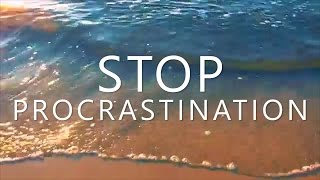 Hypnosis to Stop Procrastination Overcome Anxiety Perfectionism amp Stop Procrastinating [upl. by Ottie]