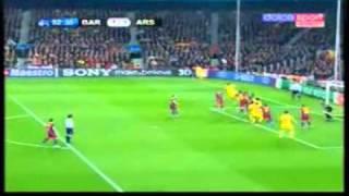 Barcelona vs Arsenal 31 Champions League HIGHLIGHTS 20102011  382011 [upl. by Miun319]