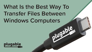 What Is the Best Way To Transfer Files Between Windows Computers [upl. by Stanleigh145]