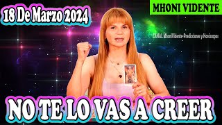 🌟Mhoni Vidente 18 de MARZO🌟🪬MHONI VIDENTE HOROSCOPOS y predicciones🪬🔮💫HOROSCOPO DIARIO GRATIS💫🔮 [upl. by Anyzratak]