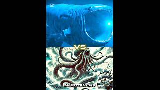 the bloop vs the kraken°sandworm°sharktopus°crabzilla shorts viral monster music the [upl. by Haikan]