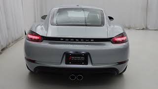 2021 Porsche 718 Cayman S Manual Cold Start httpswwwmcomtlcom [upl. by Epolulot]