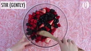 How to make Raspberry Rosé Sangria [upl. by Nylrahs905]