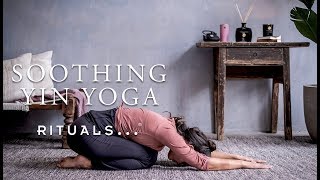 Relax and sleep better with Yin Yoga 25minute yoga practice  Rituals [upl. by Ennaira]