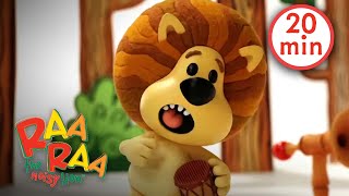 Raa Raas Noisy Challenge  2 Full Episodes  Raa Raa the Noisy Lion 🦁 [upl. by Tonie]