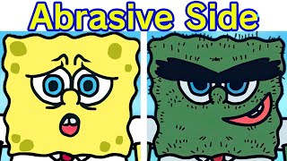 Friday Night Funkin Spongeasm  Phantasm but Spongebob and Abrasive Side Sings It FNF ModHard [upl. by Kauffmann820]