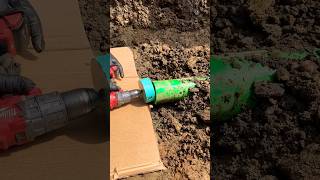 Beveling SDR sewer pipe to slide on fittings  best plumbing tools [upl. by Mena]