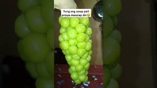 YUMMY FOOD MUSCAT GRAPES muscat grapes fruits yummyfood appzfoodie foodchannel shorts [upl. by Krid]