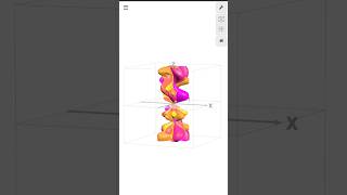 Polar Sinusoidal Surfaces  Desmos Desmos 3D 3D Surfaces  Equation in the Description [upl. by Nanyk]