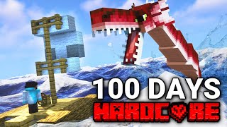 100 Days Stranded At Sea In Minecraft Hardcore [upl. by Ojyma245]