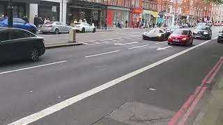 Koenigsegg Jesko in London Super insane spotting [upl. by Nosredna]