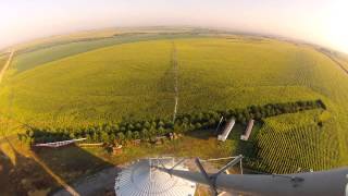 Reinke Irrigation Pivot in full operationTime Lapse version [upl. by Naesyar]