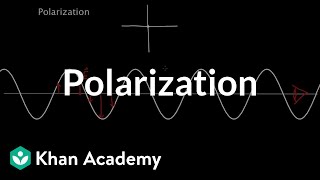 Polarization of light linear and circular  Light waves  Physics  Khan Academy [upl. by Adnola]