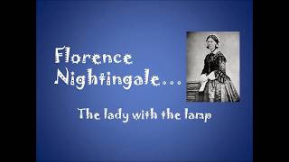 Florence Nightingale the lady with the lamp [upl. by Mariya]