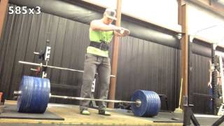 John Haack 629x2x2 Deadlift at 187lbs bodyweight [upl. by Amelia881]