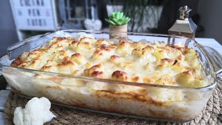 Recette gratin de chouxfleurs et pommes de terre sauce béchamel et fromage [upl. by Aita]