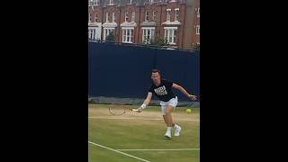 Wesley Koolhof Serve Volley Up Close atp tennis volley [upl. by Ramedlav415]