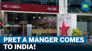 Pret A Manger Comes to India  After Apple Global Coffee Brand Opens in BKC Mumbai [upl. by Der]