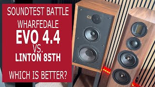 Whos the winner Wharfedale Linton 85th vs EVO 44  Soundtest [upl. by Servetnick]