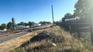 ITDX 4614 Amtrak Northbound In Virden IL [upl. by Ziladnerb]