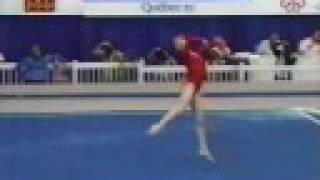 Oksana Omelianchik  1985 Montreal  FX 1 1000 [upl. by Sillek386]