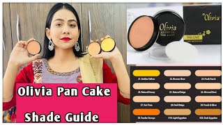 अपनी Skintone के हिसाब से कोनसा Shade खरीदे  Olivia Pan Cake Shade Guide  Reena Tanwar [upl. by Berry]