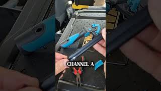 How to change the squeegee rubber on the Moerman Excelerator windowcleaning diy [upl. by Adnalor]