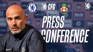 MARESCA amp JAMES Press Conference  Chelsea vs Wrexham  Prematch  230724  Chelsea FC [upl. by Franciska]