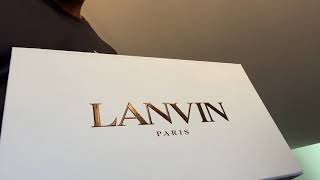 Lanvin clay low top sneaker review Link to discount in description [upl. by Iatnohs]