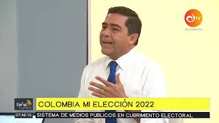 Vive las votaciones con Colombia mi elección 2022 en RTVC  Canal Institucional [upl. by Aldous279]