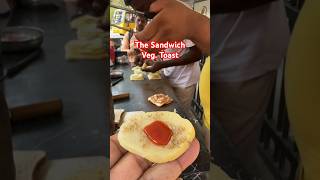 Borivali street food  Veg Toast Sandwich  Near Gokul hotel  Aloo slice shorts snacks viral [upl. by Notsruht]