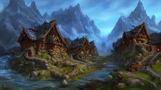 Dwarf Fantasy Music – Stone Mountain Village  Epic Mining [upl. by Aicenod]