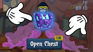 Stick War Legacy  Open 1 Million Chest 99999999999999999999999999999999999999999999 StickWarLegacy [upl. by Atalaya]