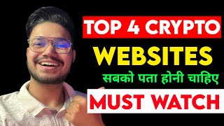 Top 4 Crypto websites  Crypto research sites  Crypto update [upl. by Bay]