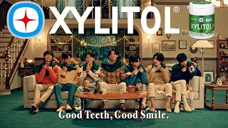 BTSが7⼈揃って仲良く編み物！？ ロッテ キシリトールTVCM「XYLITOL×BTS Smile Winter篇」 [upl. by Zel975]