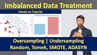 Handson Class Imbalance Treatment in Python  Oversampling  Undersampling  SMOTE  Data Science [upl. by Hannej]