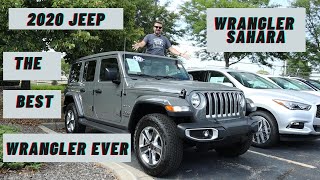 2020 Jeep Wrangler Unlimited Sahara  The best Wrangler ever  Matt the car guy  JEEP [upl. by Dronel]