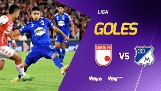 Santa Fe vs Millonarios 1 1  Liga BetPlay Dimayor 20222  CuadrangularesFecha 6 [upl. by Rani595]