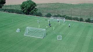 Goalkeeping Training  Pre Season Session Defending The Goal  2324 [upl. by Leiria]