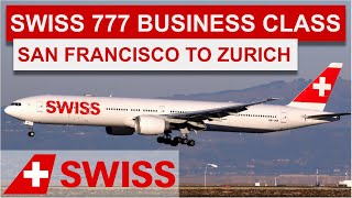 Flying SWISS BUSINESS Class Across the Atlantic [upl. by Anha897]