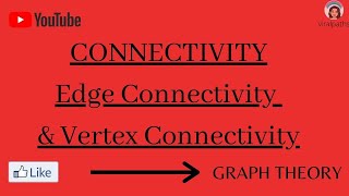 Graph theoryCut Set  Cut Vertex  Cut Edge  Edge amp Vertex Connectivity [upl. by Geraint]