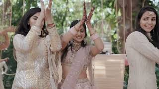 THE MOST EPIC BRIDESMAID DANCE PERFORMANCE  SAJNA JI  DIN SHAGNA DA  UTSAVKIKAMNAPURIHUI [upl. by Witte]