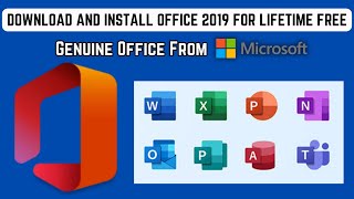 Download and install Original Microsoft Office 2019 for Free  Activation Key Not Required  2024 [upl. by Fedak]